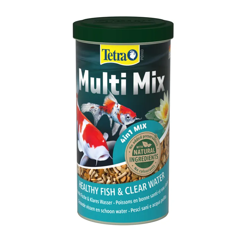 Tetra Pond Multi Mix 1,0 Liter -Hauptfutter-Mix- Garantierte Lieferung